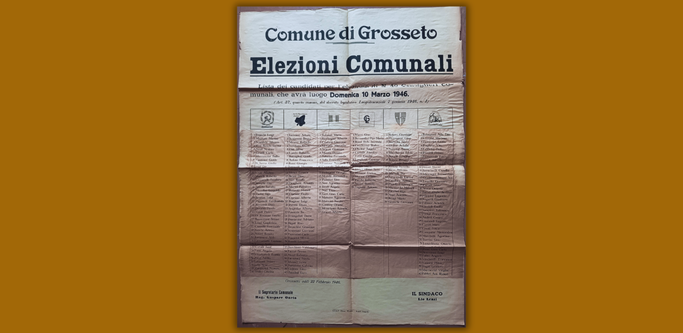 A Grosseto inaugurata la mostra “1946-2026: 80 anni di democrazia locale all’Archivio di Stato”