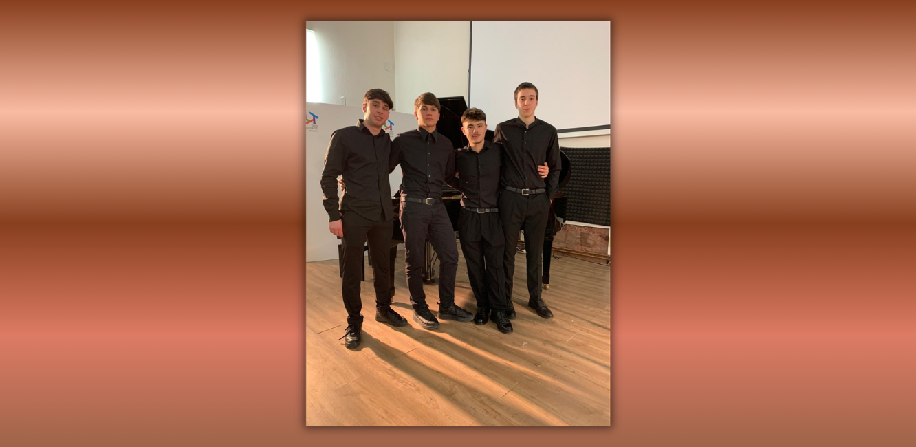 “Giovani in musica” con il Bianciardi New Saxophone Quartet